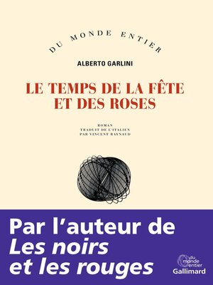 cover image of Le temps de la fête et des roses